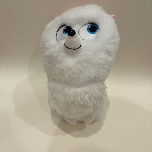 Secret Life of Pets Gidget White Dog Plush Stuffed Animal Vintage with Tag